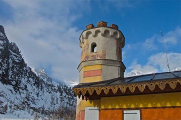 il castelletto di Velansco voluto da Vittorio Emanuele II 