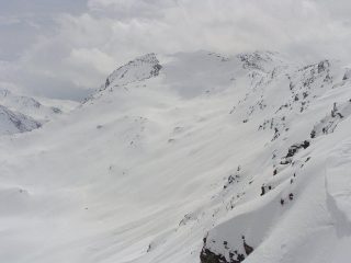 il terra nera dalla cima