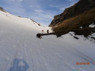 il canale di partenza