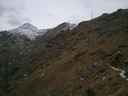 situazione verso la cima dell'uja