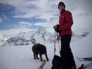 al colle con la grivola dietro