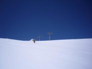 inizia la discesa dal Monte Chaz Duraz...