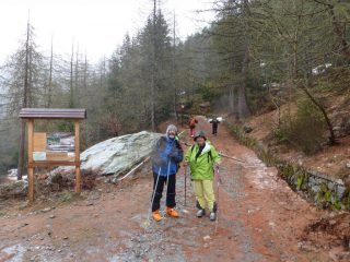 Verso il rifugio del Laus