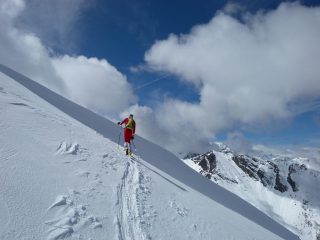 Cristian al suo terzo giro!..io son 300 metri sotto...
