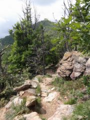 tratti ostici oltre colle di Prè 