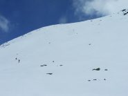 pendio di discesa 