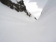condizione della neve nel canale