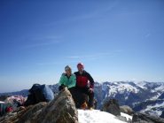 in cima. Grandi sorrisi