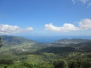 panorama verso Marina di Campo