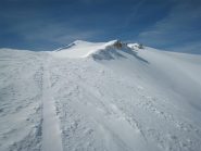 In vista della cima