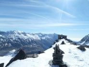 Rocciamelone sullo sfondo