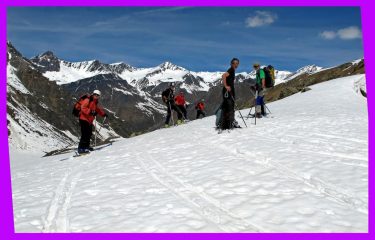 In discesa sotto pian Traversagn