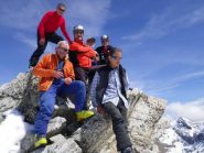 gruppo Evergreen in punta