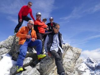 gruppo Evergreen in punta