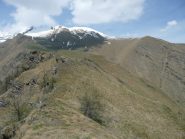 Dal Monte Civetto, la dorsale ancora da percorrere e Cima Orletto a dx