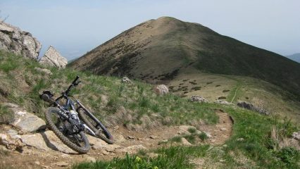 Alpe di Rittana dal colle della Barmetta
