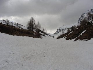inizio del vallone dal ponte