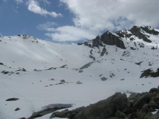 Pian Reale ancora in veste invernale