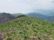 Cristetto a sx e cima del Paletto in primo piano dal Muretto