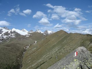 La dorsale salendo