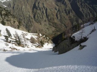 la gorgia-canale sopra il valasco