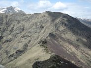 la cresta che porta al Vantacul