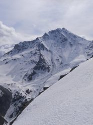 la rognosa sconvolta dalle valanghe