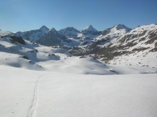 Sguardi verso l'Emilius dal Vallone di Grauson
