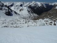 Uno sguardo verso la val de l'Ubayette