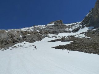 Alle spalle la cima