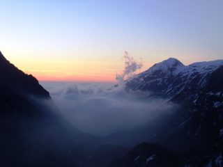 Alba da Pian dei Morti