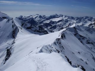 La cresta salita