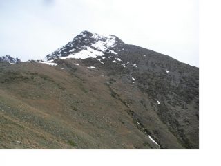 Il M.Aquila dalla cresta di salita