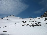 risalendo al Pic Brusalana