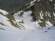 Discesa verso la Bassa Margot