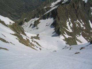 Discesa verso la Bassa Margot