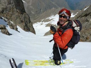 discesa forcella roccati sulla maura