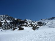 La cima, da circa metà percorso.