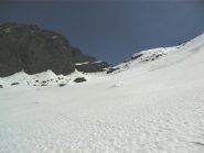 I pendii finali verso il colle