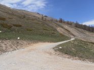 01 - l'incrocio con la strada per lo Jafferau