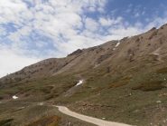 04 - lungo il falsopiano in direzione del Forte di Foens, sopra lo Jafferau