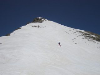 l'inizio di una discesa spettacolare....