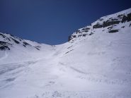 la mia firma di discesa dal colletto-canale in giù....