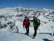 io e Carlo in vetta