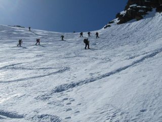 Verso la Rocca Rossa