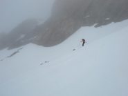 neve bella nella parte alta
