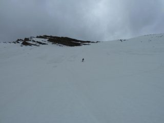Tête de Cuguret alle spalle
