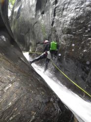 Luca sulla seconda goulotte 