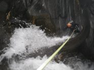 Ugo sulla seconda goulotte