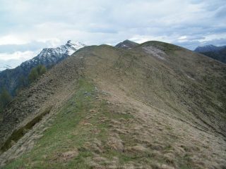 La vetta vera dalla croce